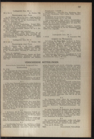 Verordnungsblatt der steiermärkischen Landesregierung 19461120 Seite: 7