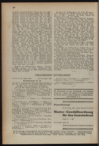 Verordnungsblatt der steiermärkischen Landesregierung 19461209 Seite: 16