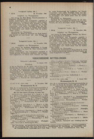 Verordnungsblatt der steiermärkischen Landesregierung 19470118 Seite: 8