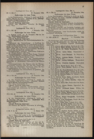 Verordnungsblatt der steiermärkischen Landesregierung 19470127 Seite: 11