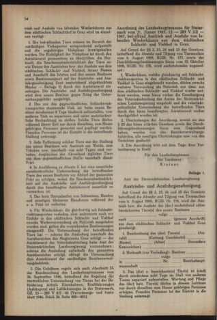 Verordnungsblatt der steiermärkischen Landesregierung 19470217 Seite: 2