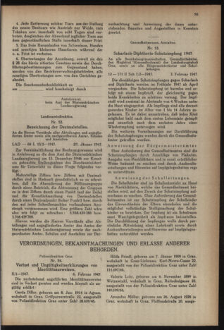 Verordnungsblatt der steiermärkischen Landesregierung 19470217 Seite: 3