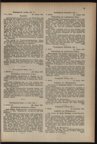 Verordnungsblatt der steiermärkischen Landesregierung 19470217 Seite: 7