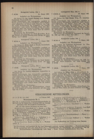 Verordnungsblatt der steiermärkischen Landesregierung 19470217 Seite: 8