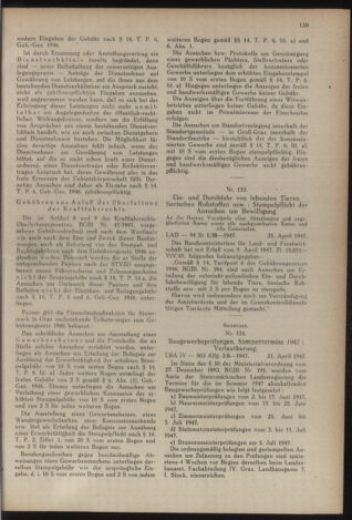 Verordnungsblatt der steiermärkischen Landesregierung 19470506 Seite: 3