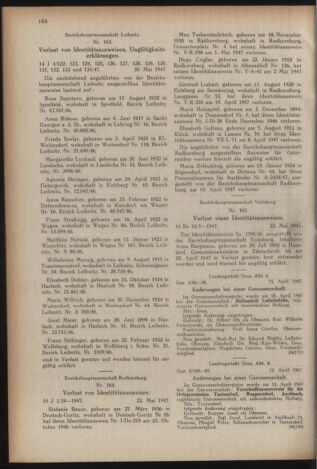 Verordnungsblatt der steiermärkischen Landesregierung 19470606 Seite: 4