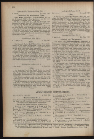 Verordnungsblatt der steiermärkischen Landesregierung 19470606 Seite: 8