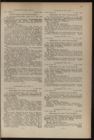 Verordnungsblatt der steiermärkischen Landesregierung 19470624 Seite: 5