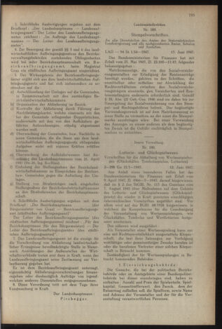 Verordnungsblatt der steiermärkischen Landesregierung 19470630 Seite: 3