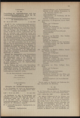 Verordnungsblatt der steiermärkischen Landesregierung 19470721 Seite: 3