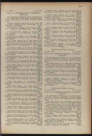 Verordnungsblatt der steiermärkischen Landesregierung 19470811 Seite: 5