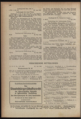 Verordnungsblatt der steiermärkischen Landesregierung 19470819 Seite: 4