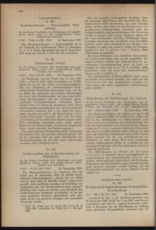 Verordnungsblatt der steiermärkischen Landesregierung 19471002 Seite: 2