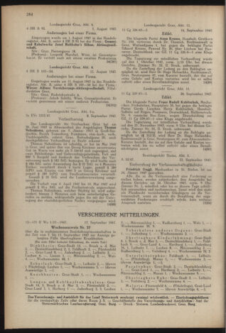 Verordnungsblatt der steiermärkischen Landesregierung 19471007 Seite: 8