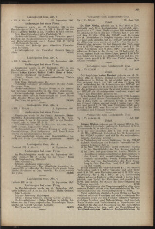 Verordnungsblatt der steiermärkischen Landesregierung 19471020 Seite: 11