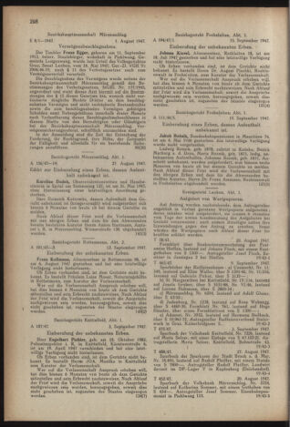 Verordnungsblatt der steiermärkischen Landesregierung 19471020 Seite: 14