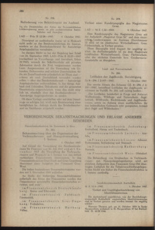 Verordnungsblatt der steiermärkischen Landesregierung 19471020 Seite: 4