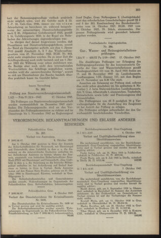 Verordnungsblatt der steiermärkischen Landesregierung 19471028 Seite: 3