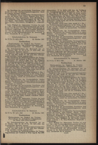 Verordnungsblatt der steiermärkischen Landesregierung 19471120 Seite: 5