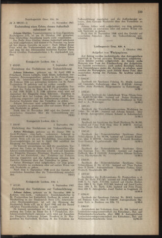 Verordnungsblatt der steiermärkischen Landesregierung 19471211 Seite: 15