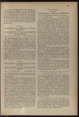 Verordnungsblatt der steiermärkischen Landesregierung 19471211 Seite: 3