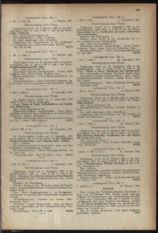 Verordnungsblatt der steiermärkischen Landesregierung 19471223 Seite: 7