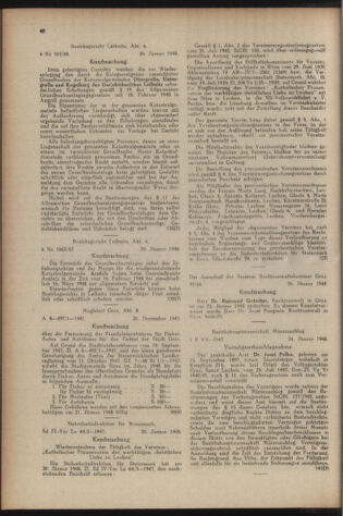 Verordnungsblatt der steiermärkischen Landesregierung 19480223 Seite: 8