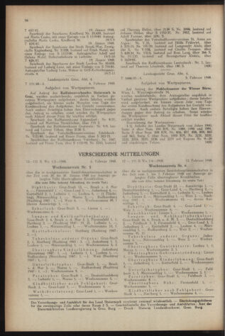 Verordnungsblatt der steiermärkischen Landesregierung 19480308 Seite: 8