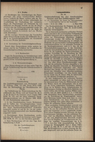 Verordnungsblatt der steiermärkischen Landesregierung 19480402 Seite: 3