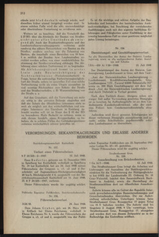 Verordnungsblatt der steiermärkischen Landesregierung 19480809 Seite: 4