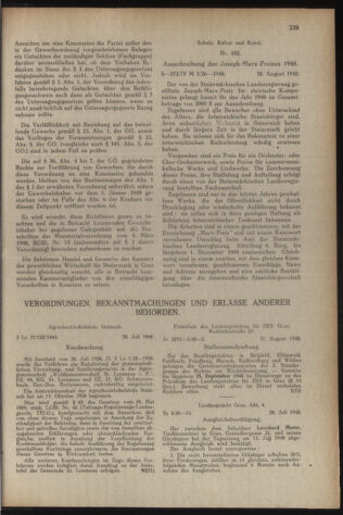 Verordnungsblatt der steiermärkischen Landesregierung 19480827 Seite: 3