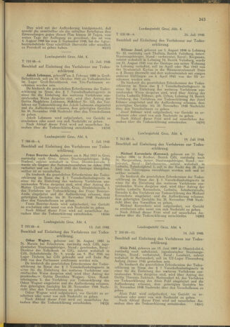 Verordnungsblatt der steiermärkischen Landesregierung 19480827 Seite: 7