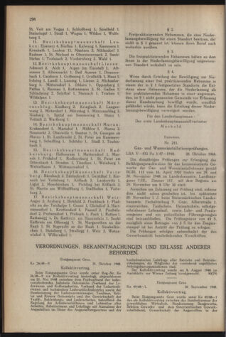 Verordnungsblatt der steiermärkischen Landesregierung 19481105 Seite: 2