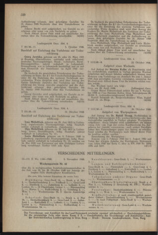 Verordnungsblatt der steiermärkischen Landesregierung 19481119 Seite: 8