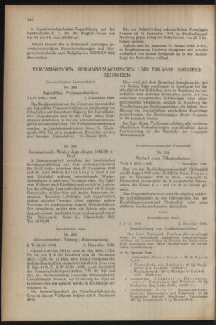 Verordnungsblatt der steiermärkischen Landesregierung 19481216 Seite: 2