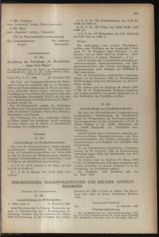 Verordnungsblatt der steiermärkischen Landesregierung 19481230 Seite: 3