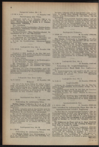 Verordnungsblatt der steiermärkischen Landesregierung 19490106 Seite: 6