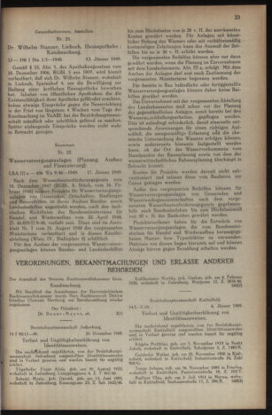 Verordnungsblatt der steiermärkischen Landesregierung 19490126 Seite: 3