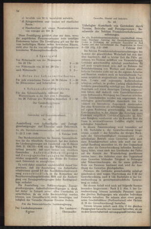 Verordnungsblatt der steiermärkischen Landesregierung 19490217 Seite: 2