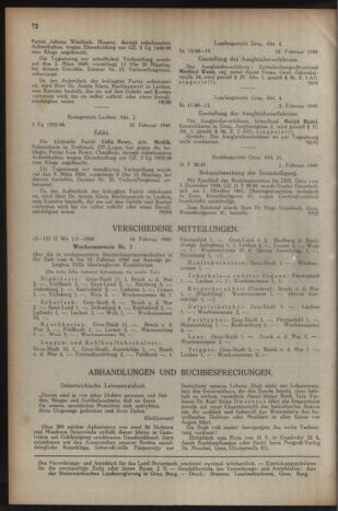 Verordnungsblatt der steiermärkischen Landesregierung 19490303 Seite: 8