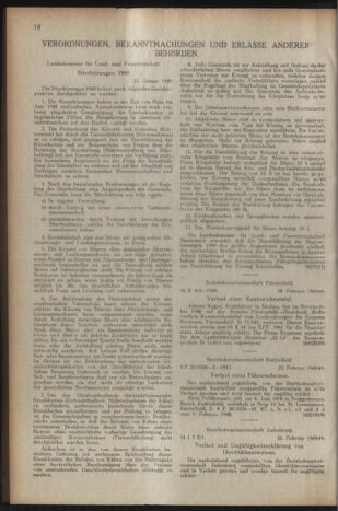 Verordnungsblatt der steiermärkischen Landesregierung 19490311 Seite: 6