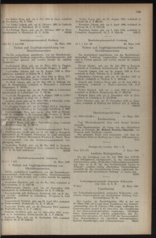 Verordnungsblatt der steiermärkischen Landesregierung 19490408 Seite: 5