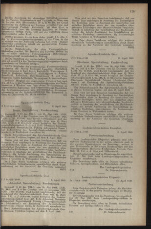 Verordnungsblatt der steiermärkischen Landesregierung 19490429 Seite: 5