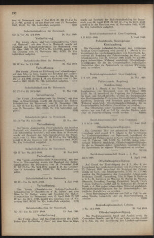 Verordnungsblatt der steiermärkischen Landesregierung 19490624 Seite: 8