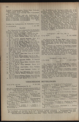 Verordnungsblatt der steiermärkischen Landesregierung 19490722 Seite: 4