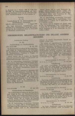 Verordnungsblatt der steiermärkischen Landesregierung 19490805 Seite: 2