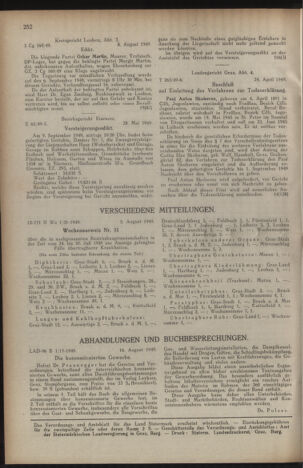 Verordnungsblatt der steiermärkischen Landesregierung 19490819 Seite: 8