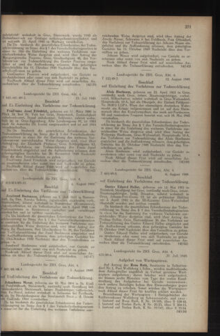 Verordnungsblatt der steiermärkischen Landesregierung 19490909 Seite: 7