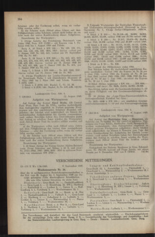 Verordnungsblatt der steiermärkischen Landesregierung 19490923 Seite: 8