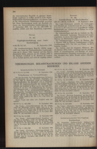 Verordnungsblatt der steiermärkischen Landesregierung 19491007 Seite: 2